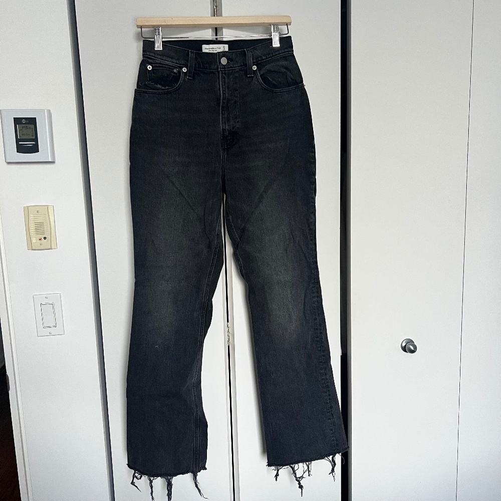 Abercrombie boot cut jeans